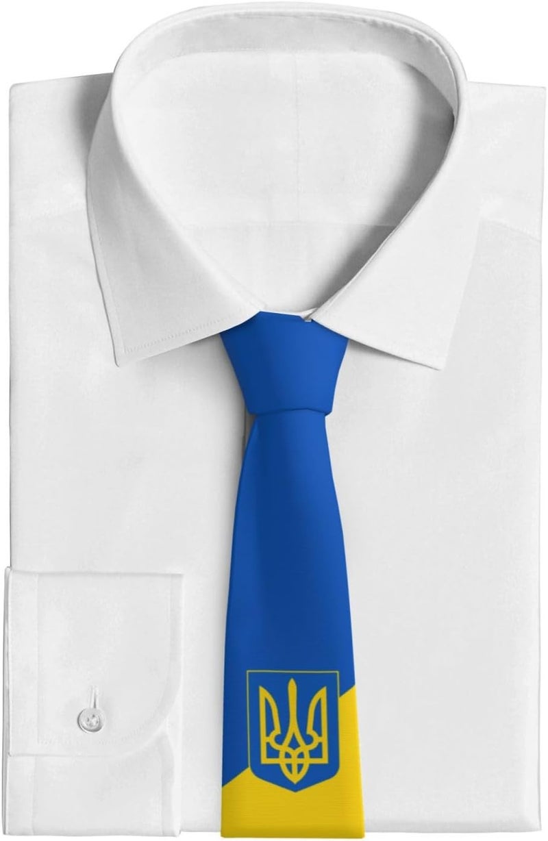 AKMCBSH National Flags Tie Comfortable Soft Novelty Necktie Unisex for Weddings Party Birthday Gift - Image 5